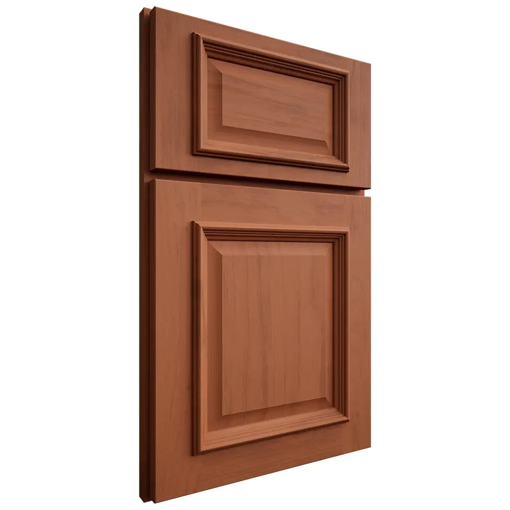 Shiloh Cabinetry Full Overlay Montgomery Maple Plain Cut Spice Door