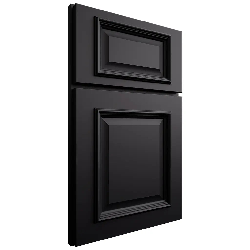 Shiloh Cabinetry Full Overlay Montgomery Paintable Black Door