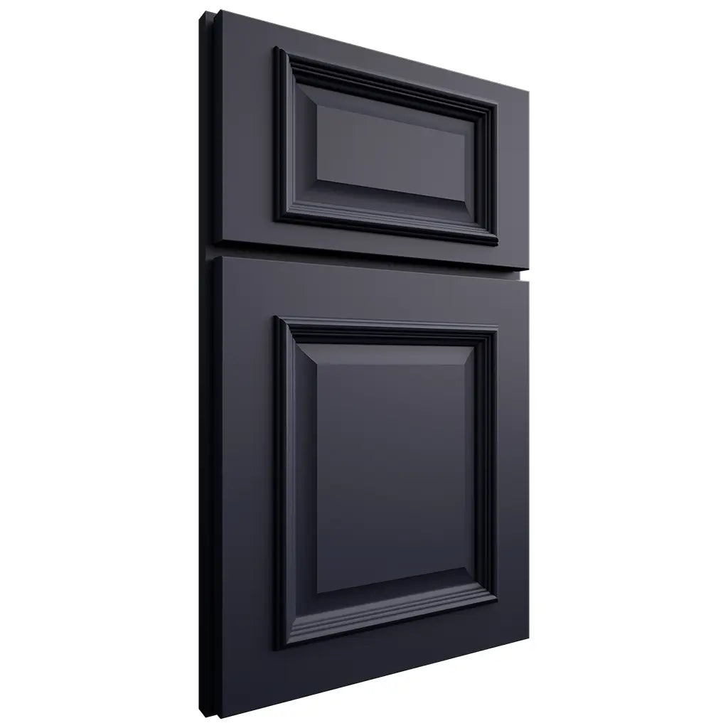 Shiloh Cabinetry Full Overlay Montgomery Paintable Hale Navy Door