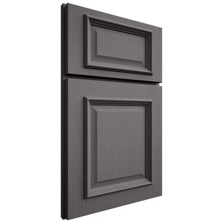 Shiloh Cabinetry Full Overlay Montgomery Walnut Plain Cut Cadet Door
