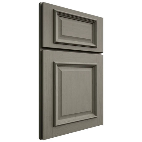 Shiloh Cabinetry Full Overlay Montgomery Walnut Plain Cut Thyme Door