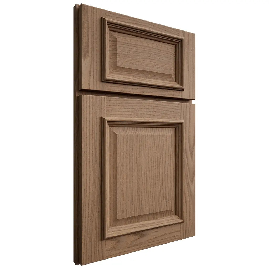 Shiloh Cabinetry Full Overlay Montgomery White Oak Plain Cut Medium Door