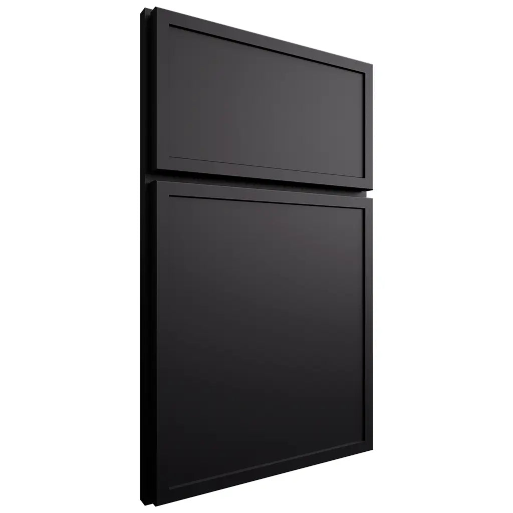 Shiloh Cabinetry Full Overlay Napa Paintable Black Door