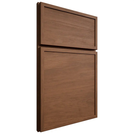 Shiloh Cabinetry Full Overlay Napa Horizontal Alder Plain Cut Cola Door