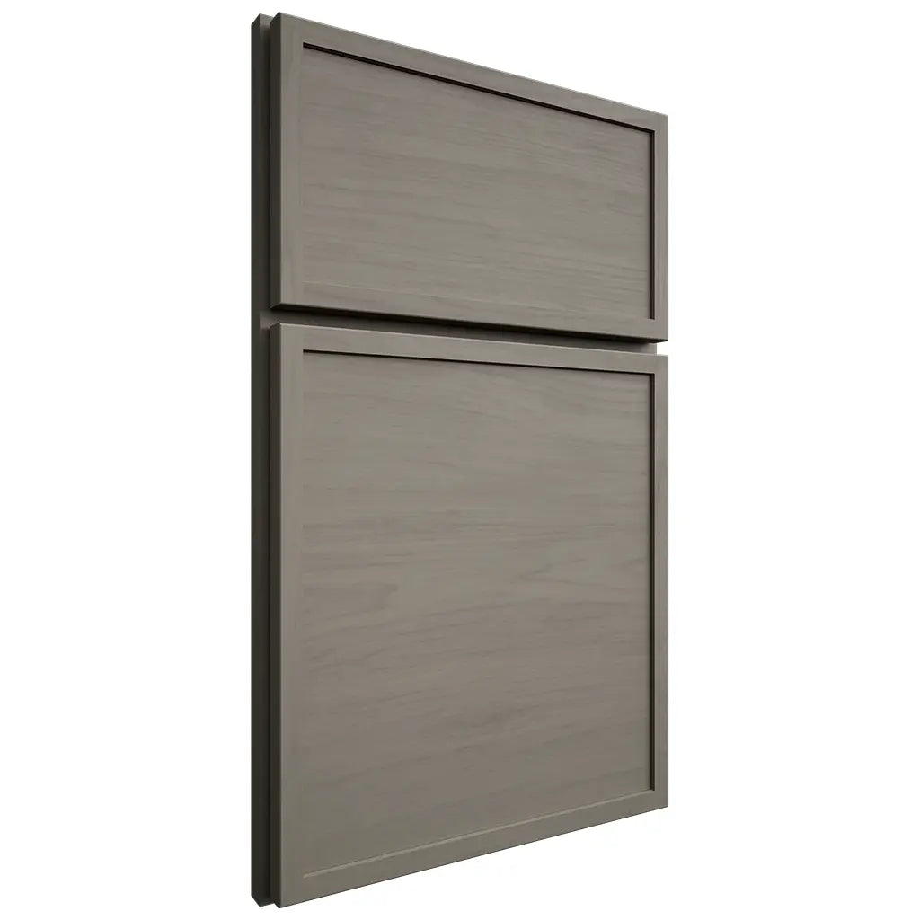 Shiloh Cabinetry Full Overlay Napa Horizontal Alder Plain Cut Thyme Door