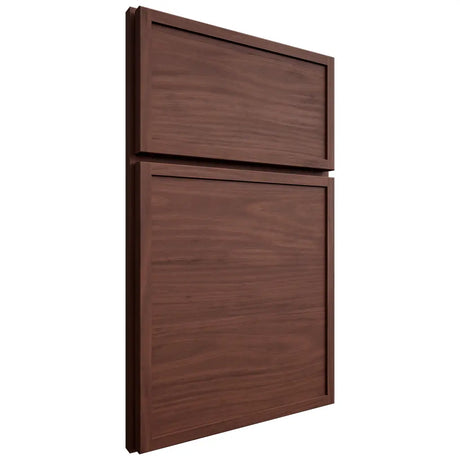 Shiloh Cabinetry Full Overlay Napa Horizontal Cherry Plain Cut Bourbon Door