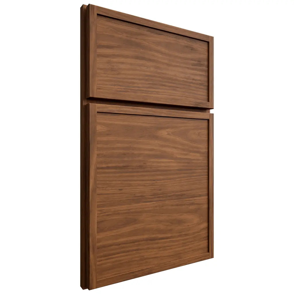 Shiloh Cabinetry Full Overlay Napa Horizontal Cherry Plain Cut Carob Door