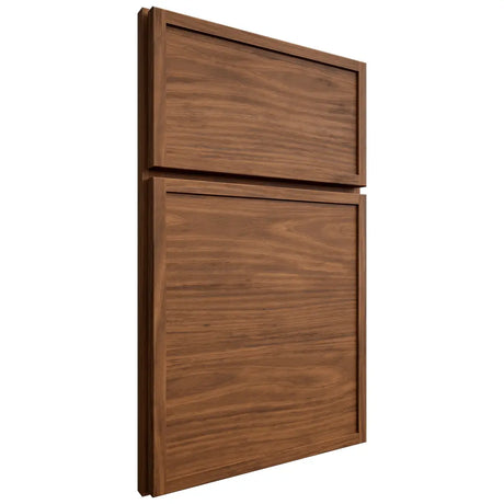 Shiloh Cabinetry Full Overlay Napa Horizontal Cherry Plain Cut Carob Door