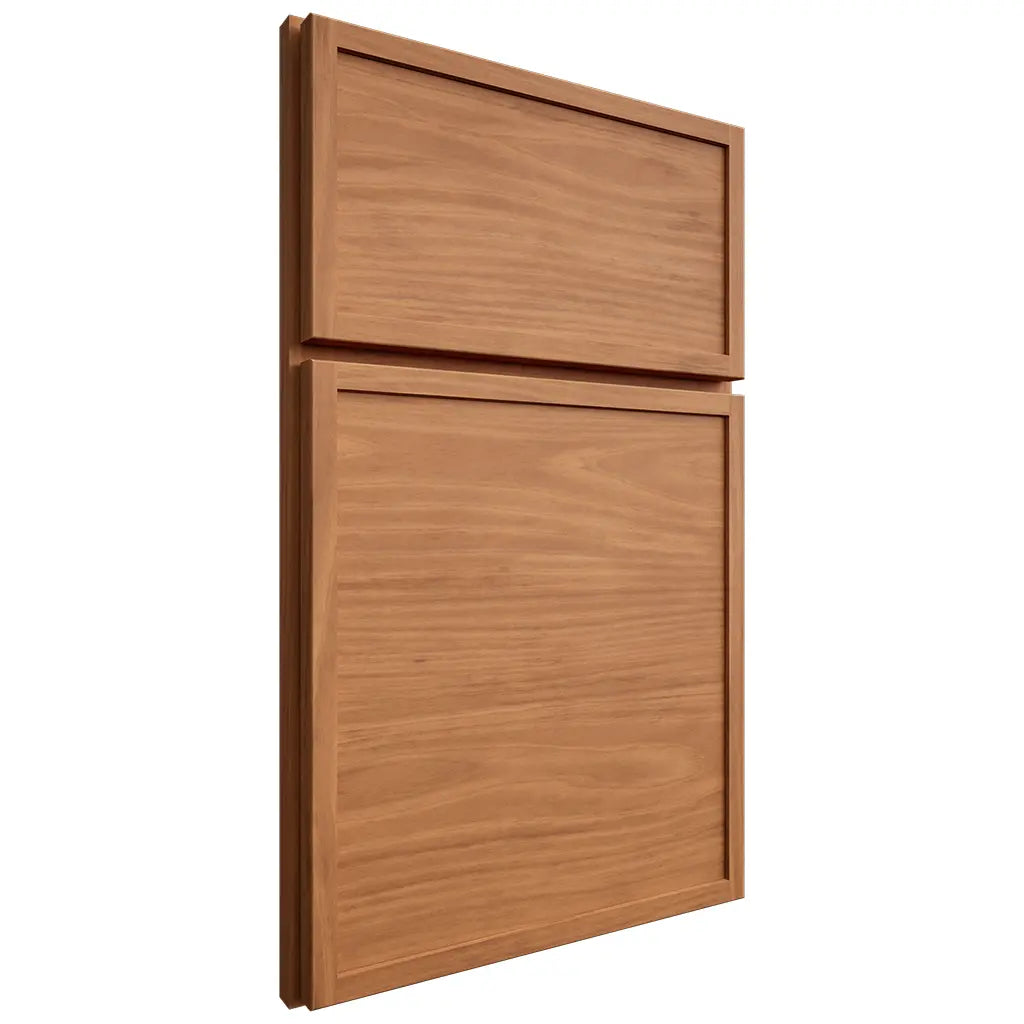 Shiloh Cabinetry Full Overlay Napa Horizontal Cherry Plain Cut Medium Door