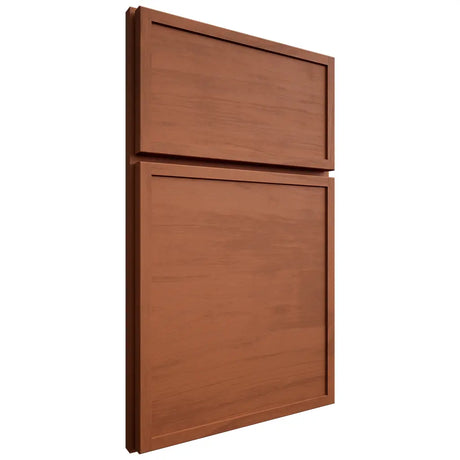 Shiloh Cabinetry Full Overlay Napa Horizontal Maple Plain Cut Spice Door