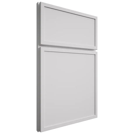 Shiloh Cabinetry Full Overlay Napa Horizontal Paintable Arctic Door