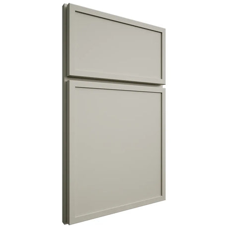 Shiloh Cabinetry Full Overlay Napa Horizontal Paintable Clary Sage Door