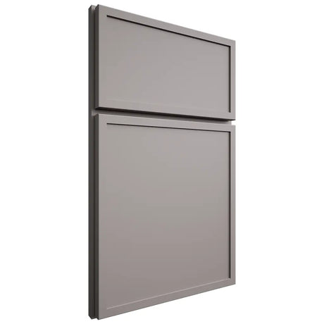 Shiloh Cabinetry Full Overlay Napa Horizontal Paintable Dovetail Gray Door