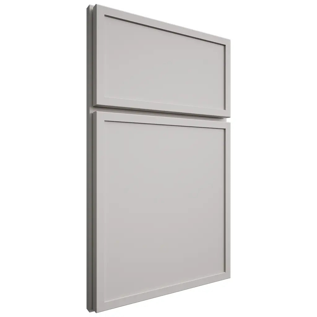 Shiloh Cabinetry Full Overlay Napa Horizontal Paintable Mindful Gray Door