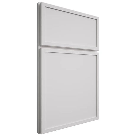 Shiloh Cabinetry Full Overlay Napa Horizontal Paintable Polar Door