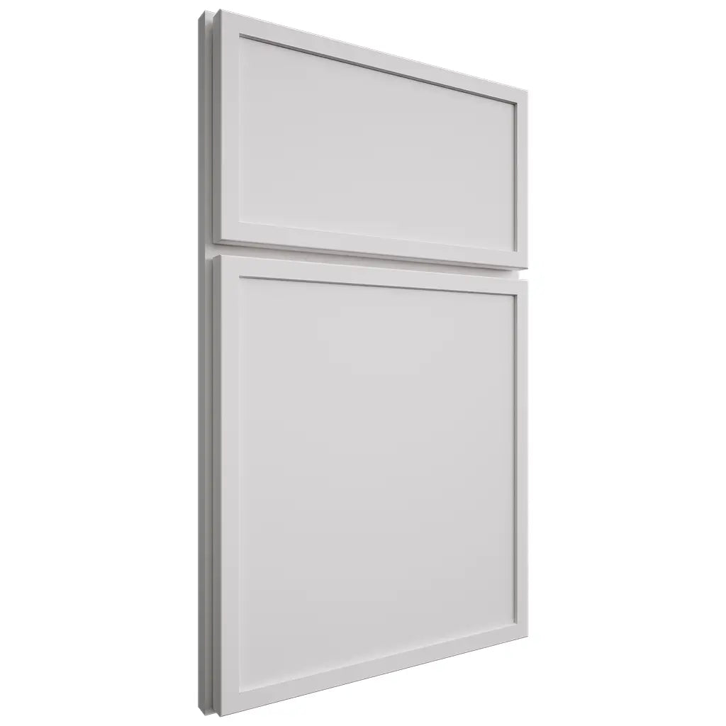 Shiloh Cabinetry Full Overlay Napa Horizontal Paintable Pure White Door