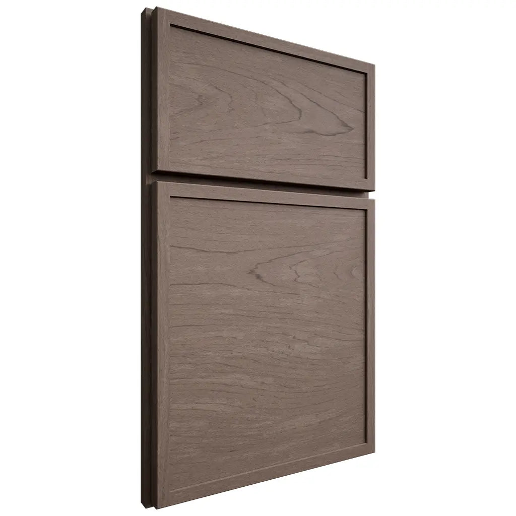 Shiloh Cabinetry Full Overlay Napa Horizontal Poplar Plain Cut River Rock Door