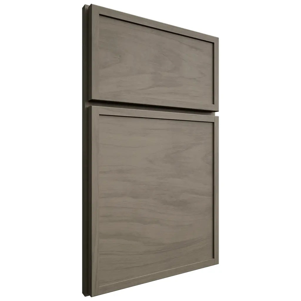 Shiloh Cabinetry Full Overlay Napa Horizontal Poplar Plain Cut Sterling Door