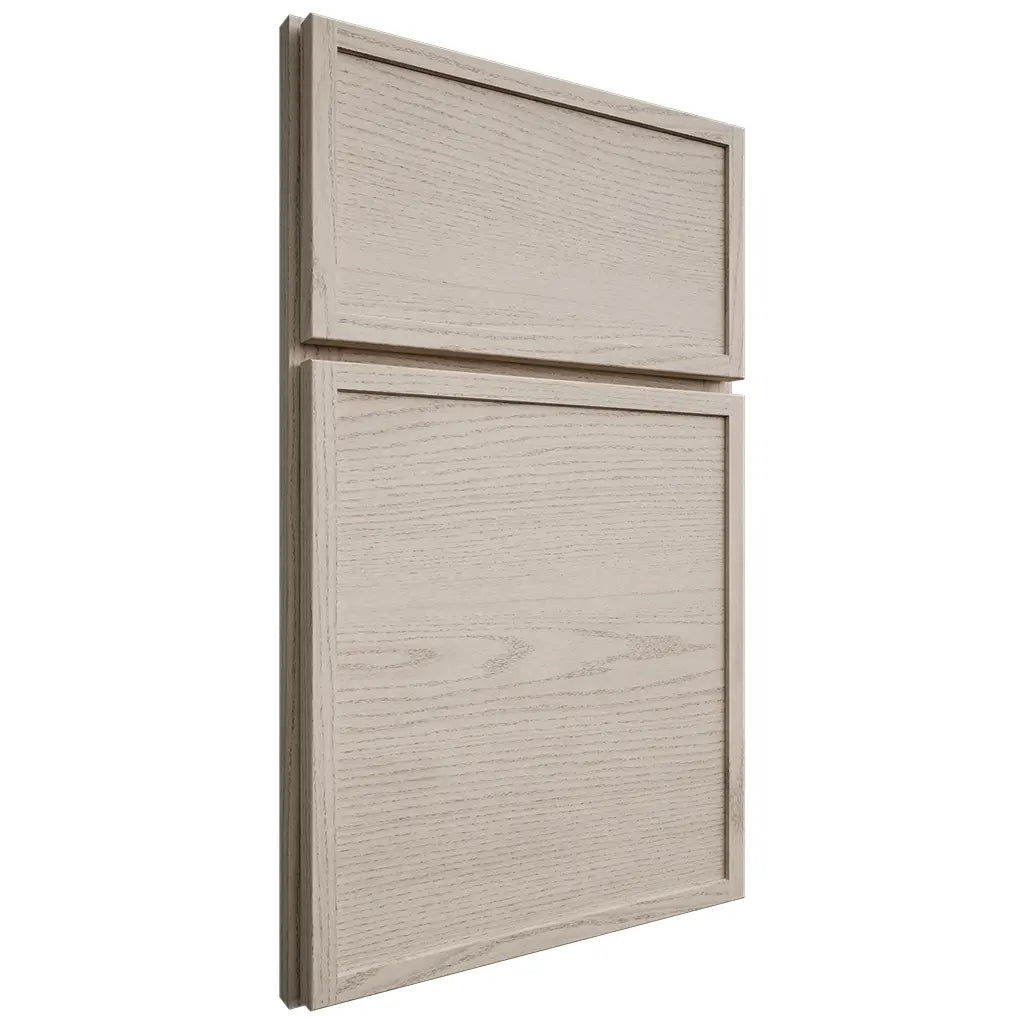 Shiloh Cabinetry Full Overlay Napa Horizontal Walnut Plain Cut Seagull Door