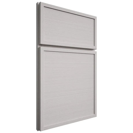 Shiloh Cabinetry Full Overlay Napa Horizontal White Oak Rift Cut Cotton Door