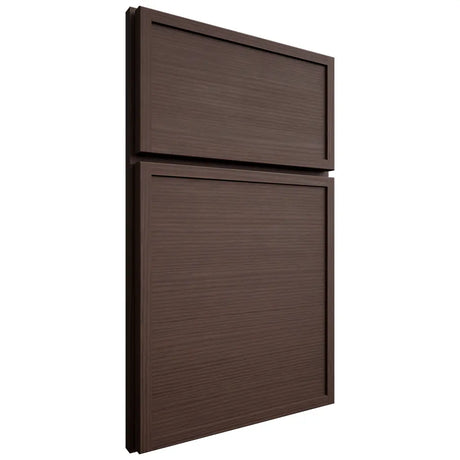 Shiloh Cabinetry Full Overlay Napa Horizontal White Oak Rift Cut Dusk Door