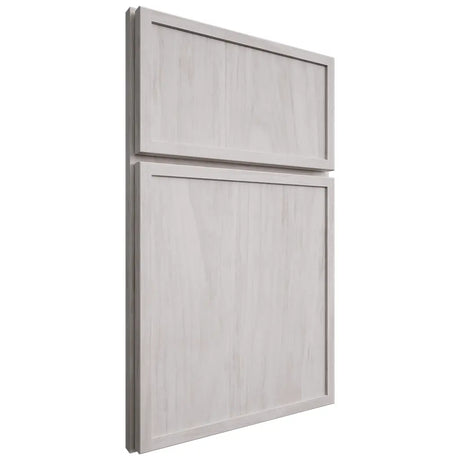 Shiloh Cabinetry Full Overlay Napa Vertical Alder Plain Cut Cotton Door