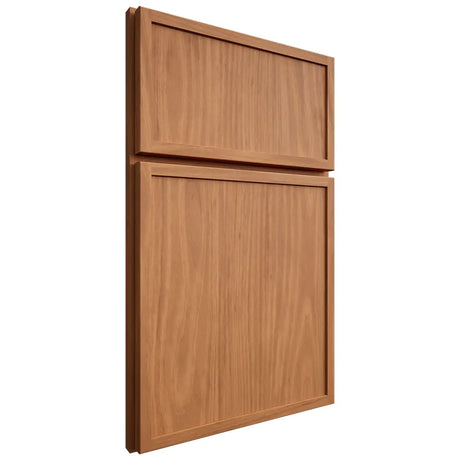 Shiloh Cabinetry Full Overlay Napa Vertical Cherry Plain Cut Medium Door