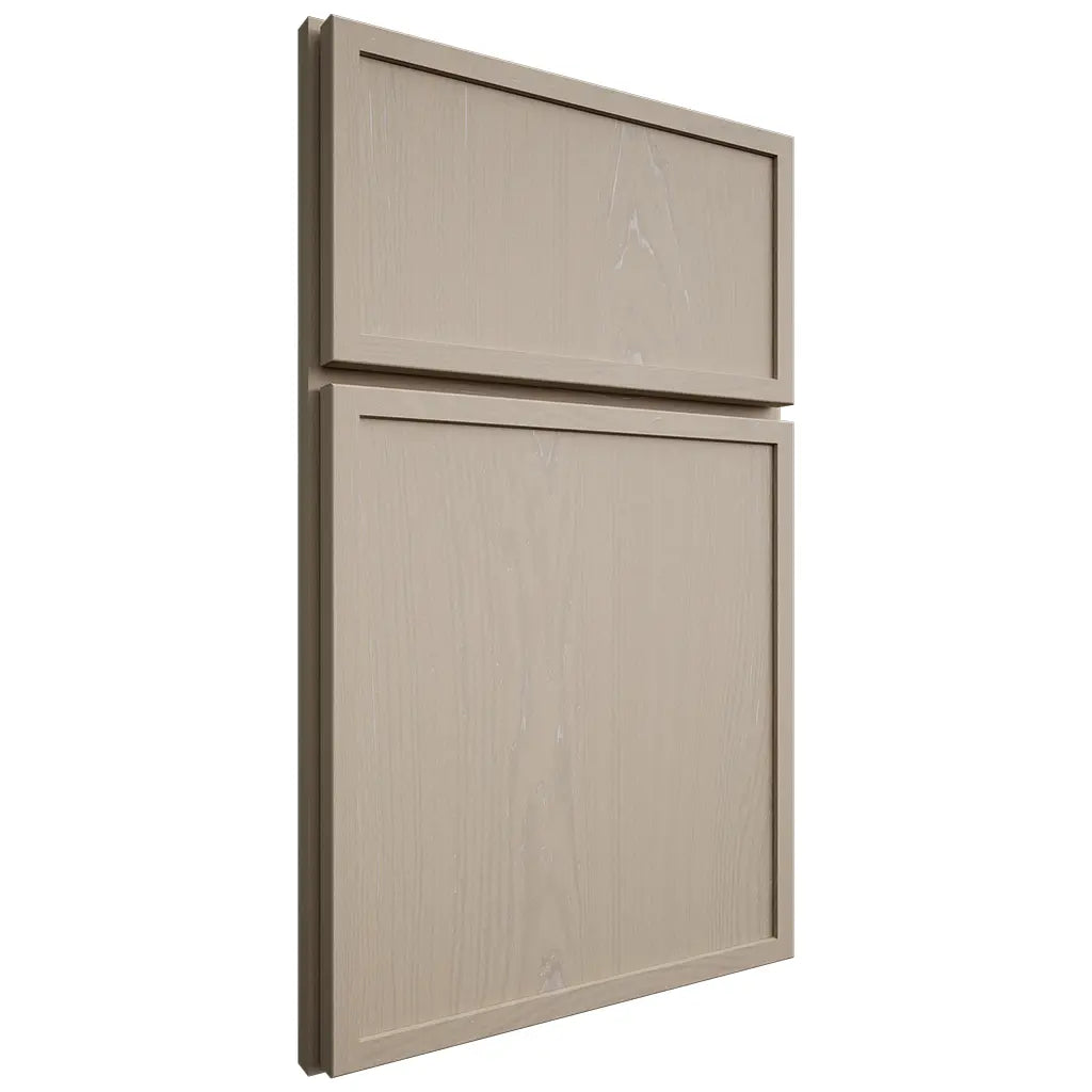 Shiloh Cabinetry Full Overlay Napa Vertical Maple Plain Cut Pebble Door