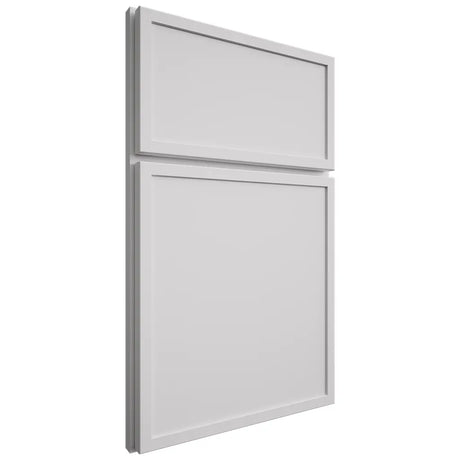 Shiloh Cabinetry Full Overlay Napa Vertical Paintable Arctic Door