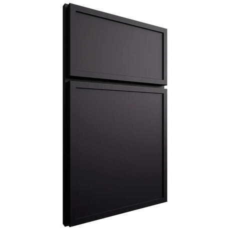 Shiloh Cabinetry Full Overlay Napa Vertical Paintable Black Door