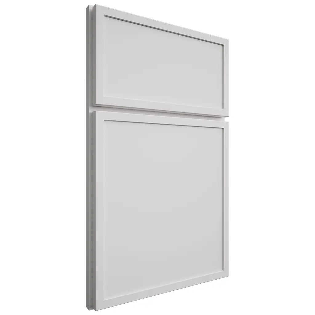Shiloh Cabinetry Full Overlay Napa Vertical Paintable Polar Door