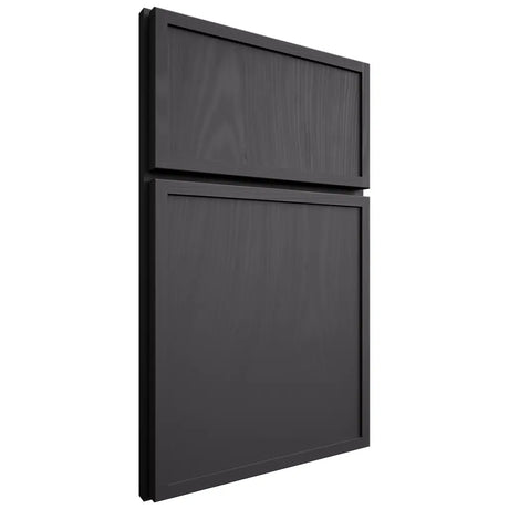 Shiloh Cabinetry Full Overlay Napa Vertical Poplar Plain Cut Cadet Door