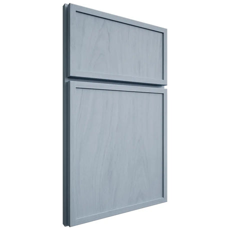 Shiloh Cabinetry Full Overlay Napa Vertical Poplar Plain Cut Sky Door