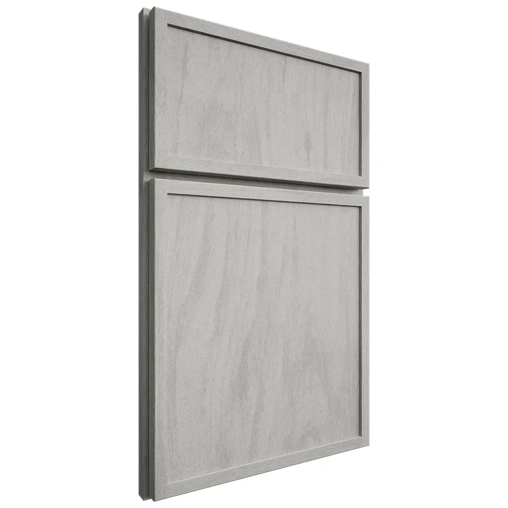 Shiloh Cabinetry Full Overlay Napa Vertical Poplar Plain Cut Stratus Door