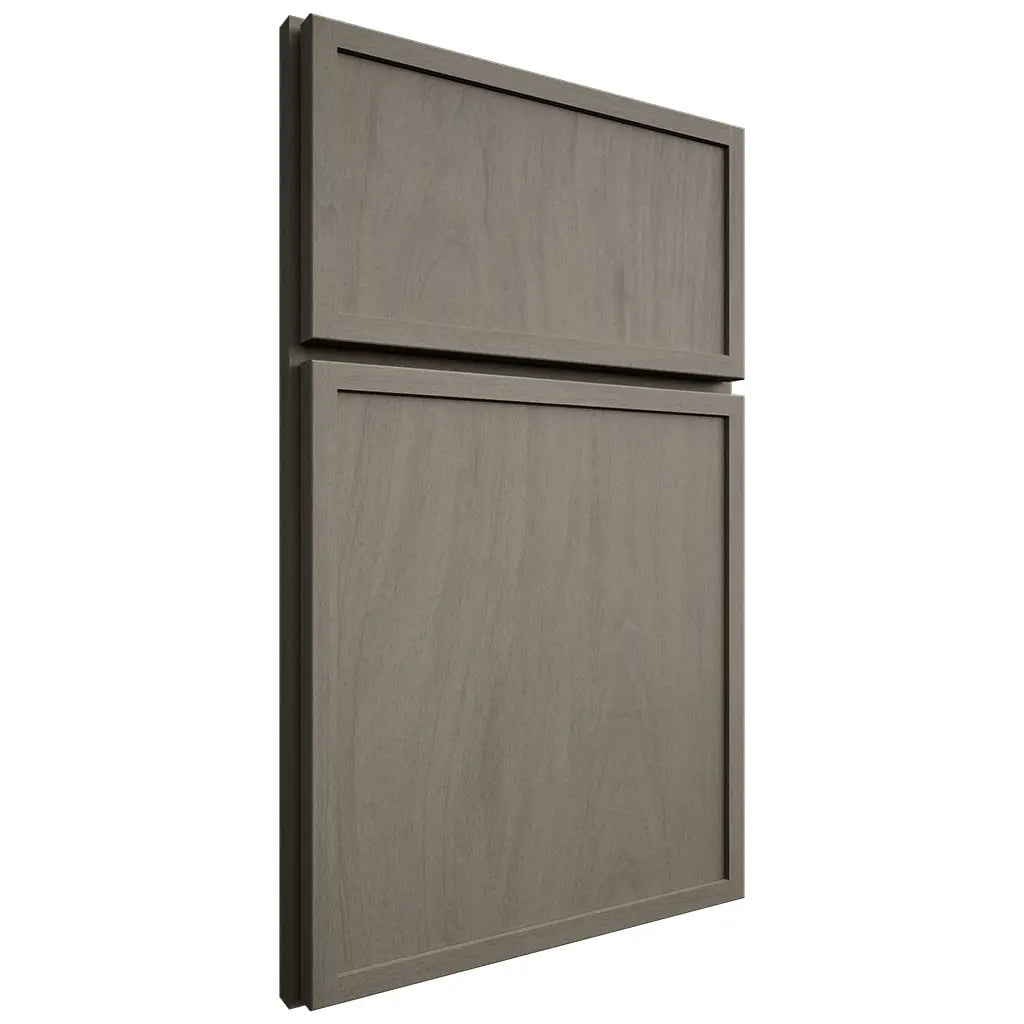 Shiloh Cabinetry Full Overlay Napa Vertical Poplar Plain Cut Thyme Door