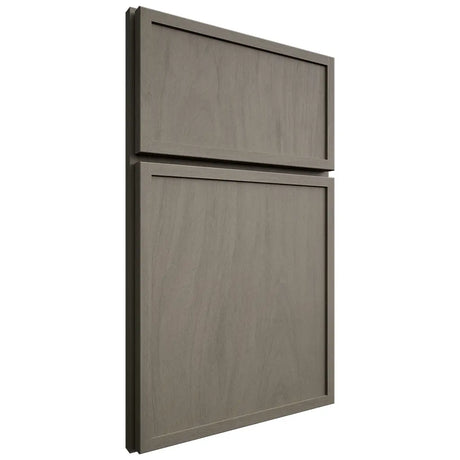 Shiloh Cabinetry Full Overlay Napa Vertical Poplar Plain Cut Thyme Door