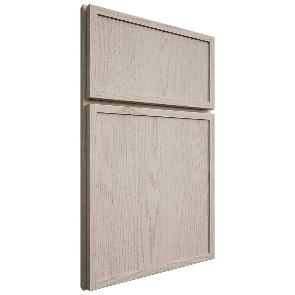 Shiloh Cabinetry Full Overlay Napa Vertical Walnut Plain Cut Seagull Door