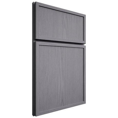 Shiloh Cabinetry Full Overlay Napa Vertical White Oak Plain Cut Cadet Door