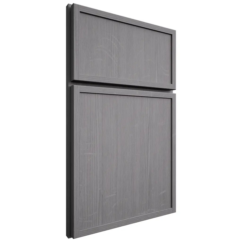 Shiloh Cabinetry Full Overlay Napa Vertical White Oak Quarter Sawn Sterling Door