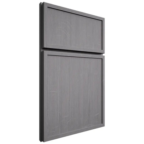 Shiloh Cabinetry Full Overlay Napa Vertical White Oak Quarter Sawn Sterling Door