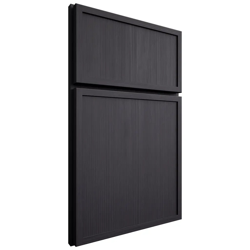 Shiloh Cabinetry Full Overlay Napa Vertical White Oak Rift Cut Harbor Door