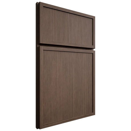 Shiloh Cabinetry Full Overlay Napa Vertical White Oak Rift Cut Mineral Door