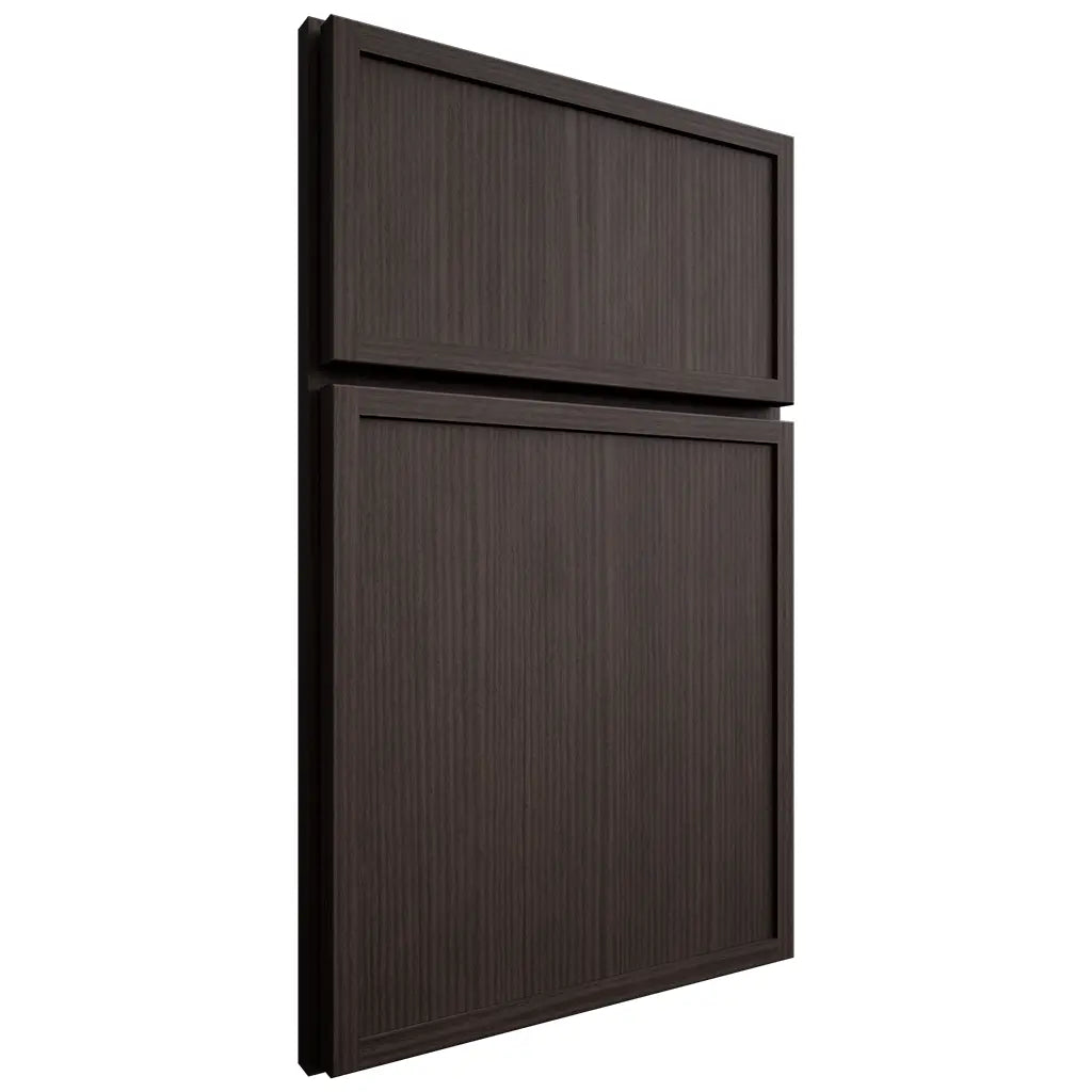 Shiloh Cabinetry Full Overlay Napa Vertical White Oak Rift Cut Morel Door