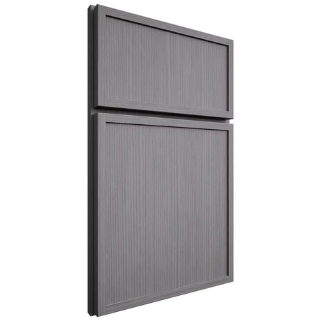 Shiloh Cabinetry Full Overlay Napa Vertical White Oak Rift Cut Sterling Door