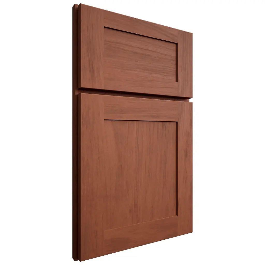 Shiloh Cabinetry Full Overlay New Haven Alder Plain Cut Sierra Door