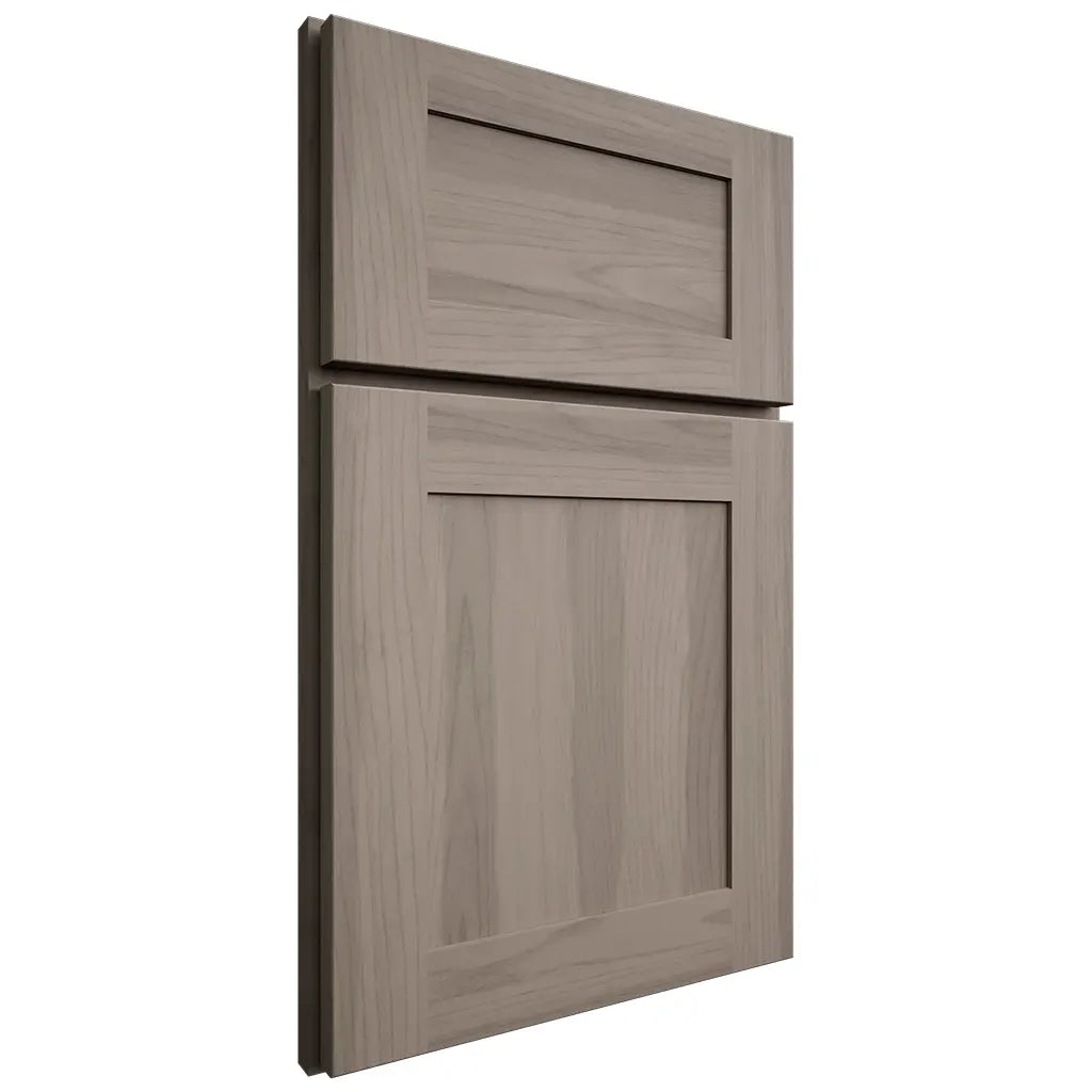 Shiloh Cabinetry Full Overlay New Haven Hickory Plain Cut Sterling Door