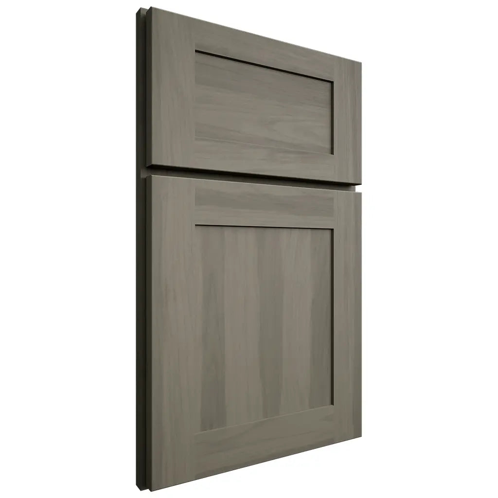Shiloh Cabinetry Full Overlay New Haven Hickory Plain Cut Thyme Door