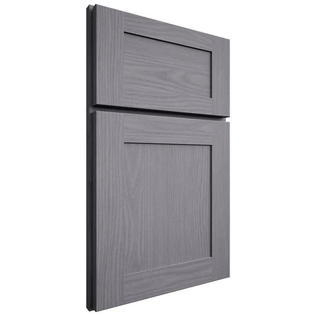 Shiloh Cabinetry Full Overlay New Haven White Oak Plain Cut Cadet Door