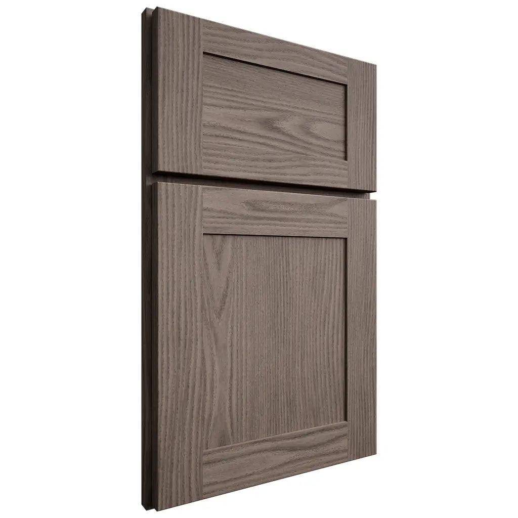 Shiloh Cabinetry Full Overlay New Haven White Oak Plain Cut Clay Door