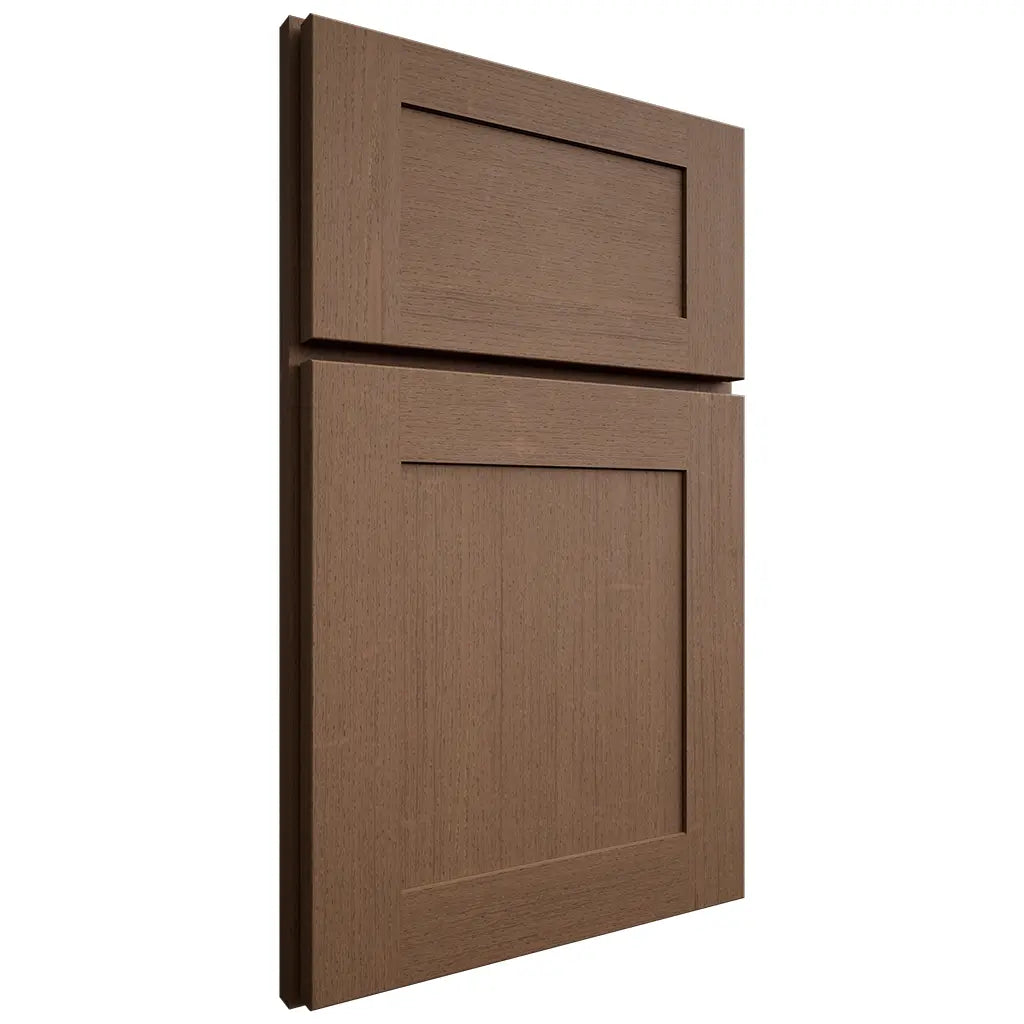 Shiloh Cabinetry Full Overlay New Haven White Oak Quarter Sawn Autumn Door